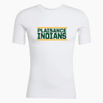 Plaisance Indians adidas Men's TECHFIT Short Sleeve Tee Front Thumbnail