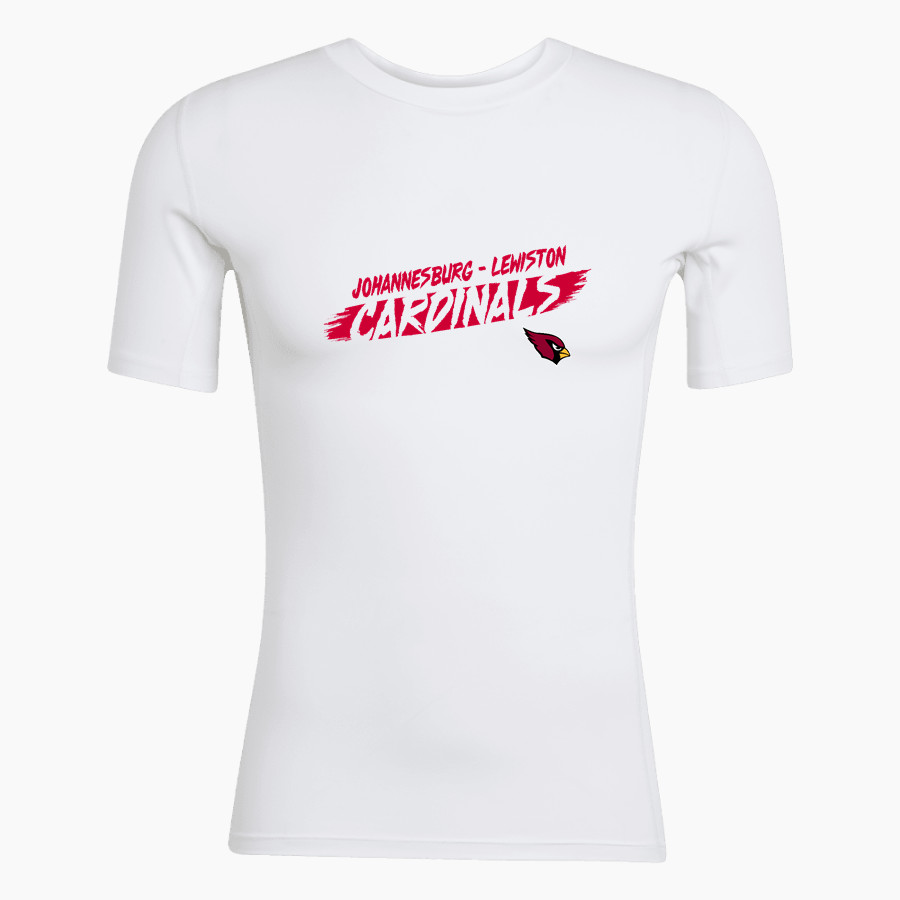 JOHANNESBURG-LEWISTON HIGH SCH CARDINALS <span class="pdp-name-mascot">JOHANNESBURG - LEWISTON CARDINALS</span> adidas Men's TECHFIT Short Sleeve Tee