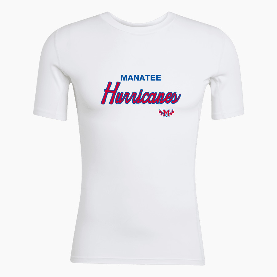 MANATEE HIGH SCHOOL HURRICANES <span class="pdp-name-mascot">MANATEE HURRICANES</span> adidas Men's TECHFIT Short Sleeve Tee