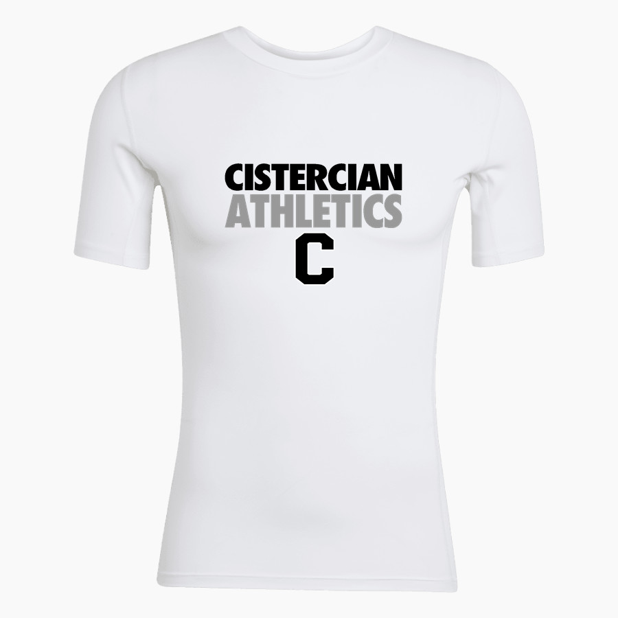 CISTERCIAN PREPARATORY SCHOOL HAWKS <span class="pdp-name-mascot">CISTERCIAN HAWKS</span> adidas Men's TECHFIT Short Sleeve Tee