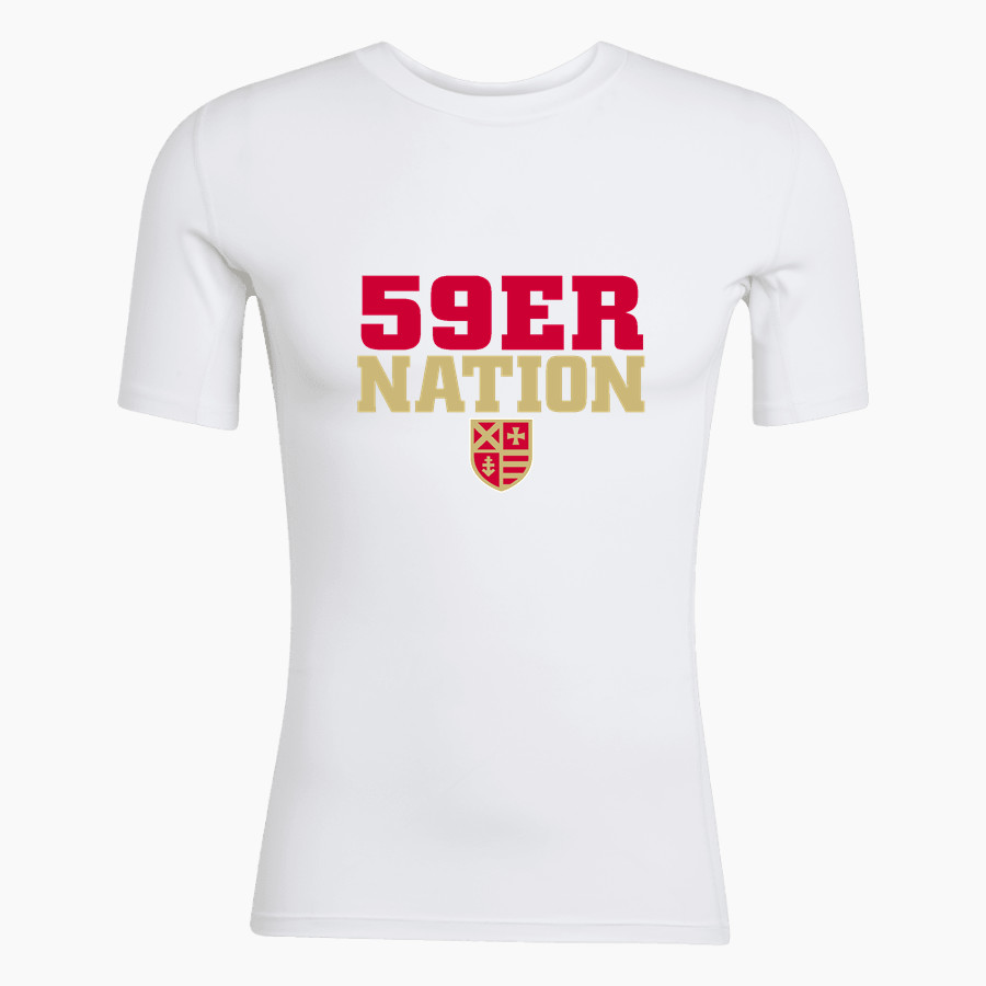 Andrean 59ers <span class="pdp-name-mascot">Andrean 59ers</span> adidas Men's TECHFIT Short Sleeve Tee