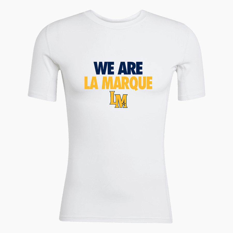 LA MARQUE HIGH SCHOOL COUGARS <span class="pdp-name-mascot">LA MARQUE COUGARS</span> adidas Men's TECHFIT Short Sleeve Tee