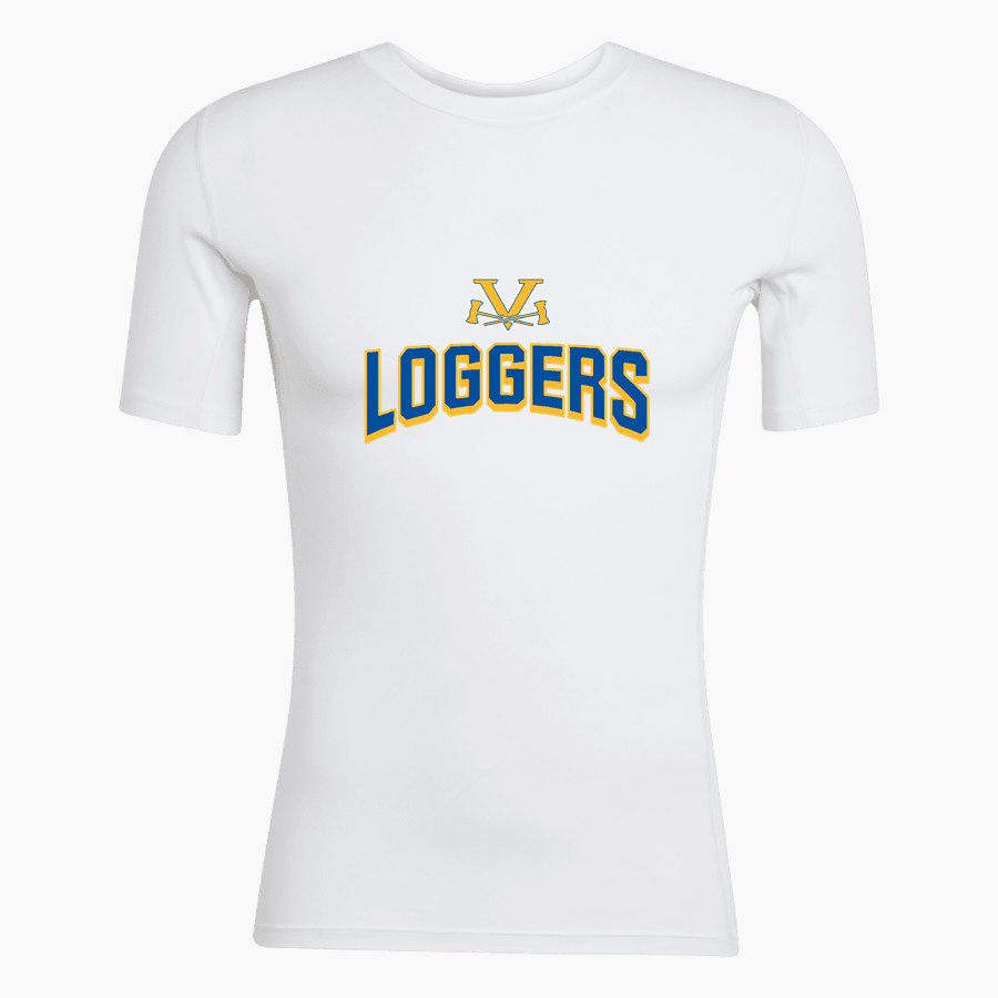 Vernonia Loggers adidas Men's TECHFIT Short Sleeve Tee