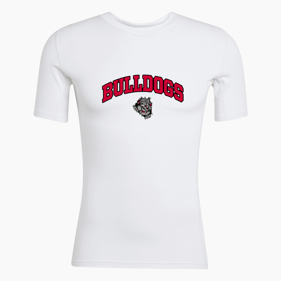 BENTLEY SENIOR HIGH SCHOOL BULLDOGS adidas Men's TECHFIT Short Sleeve Tee