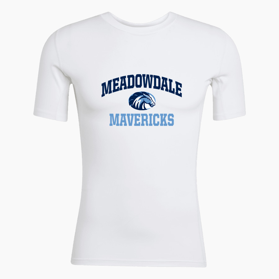 MEADOWDALE HIGH SCHOOL MAVERICKS <span class="pdp-name-mascot">MEADOWDALE MAVERICKS</span> adidas Men's TECHFIT Short Sleeve Tee
