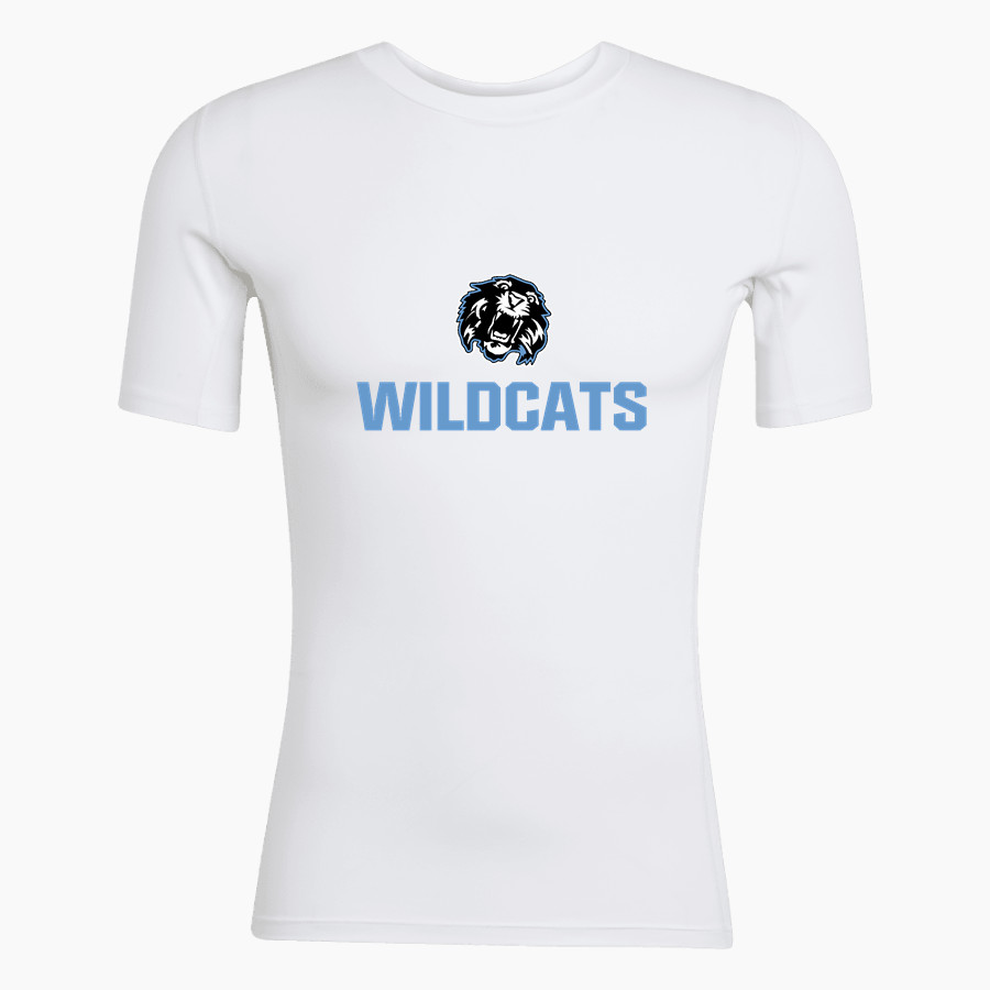Cedar Bluffs Wildcats <span class="pdp-name-mascot">Cedar Bluffs Wildcats</span> adidas Men's TECHFIT Short Sleeve Tee