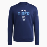 Community Of Peace Tigers adidas Men's Fleece Crew Sweatshirt Front Thumbnail