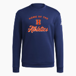 Hope College Online Athletics Store adidas Men's Fleece Crew Sweatshirt Front Thumbnail