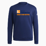 Baskin Engineering Sideline Store <span class="pdp-name-mascot">Baskin Engineering Banana Slugs</span> adidas Men's Fleece Crew Sweatshirt Front Thumbnail