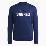Saints Peter and Paul Sabres adidas Men's Fleece Crew Sweatshirt Front Thumbnail