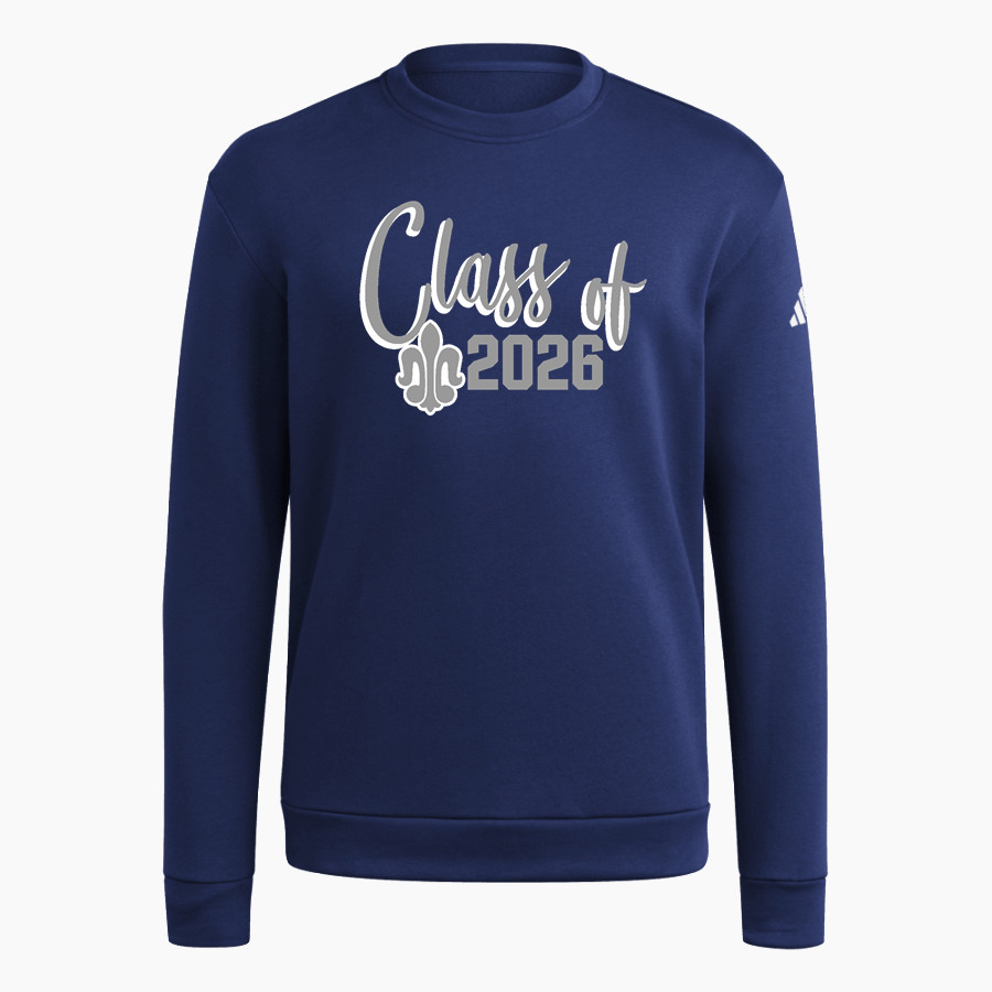 Saint Peter High School SAINTS ONLINE STORE <span class="pdp-name-mascot">Saint Peter Saints</span> adidas Men's Fleece Crew Sweatshirt