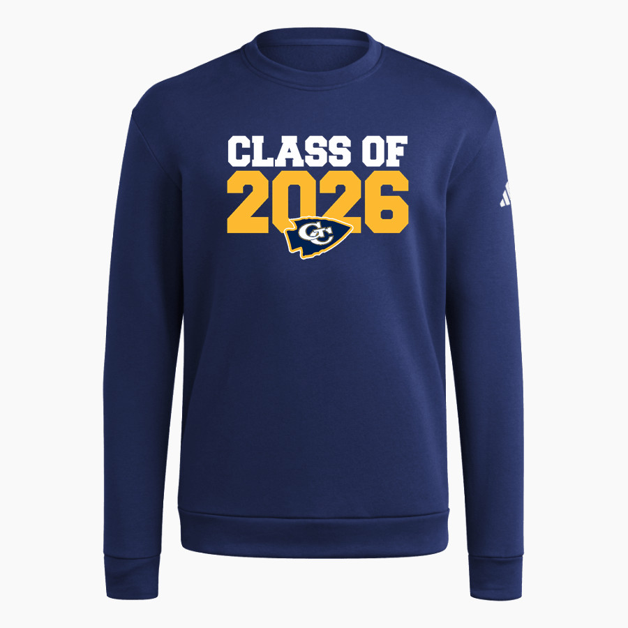 Grant County Braves The Official Online Store <span class="pdp-name-mascot">Grant County Braves</span> adidas Men's Fleece Crew Sweatshirt