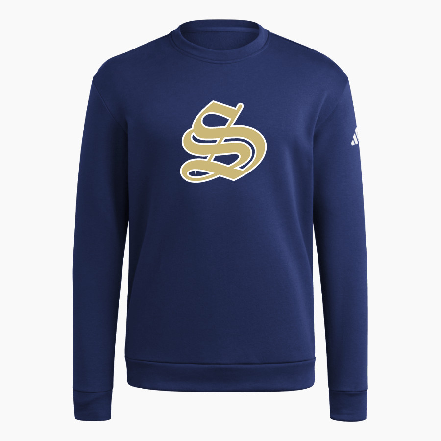 E E SMITH HIGH SCHOOL GOLDEN BULLS <span class="pdp-name-mascot">E E SMITH GOLDEN BULLS</span> adidas Men's Fleece Crew Sweatshirt