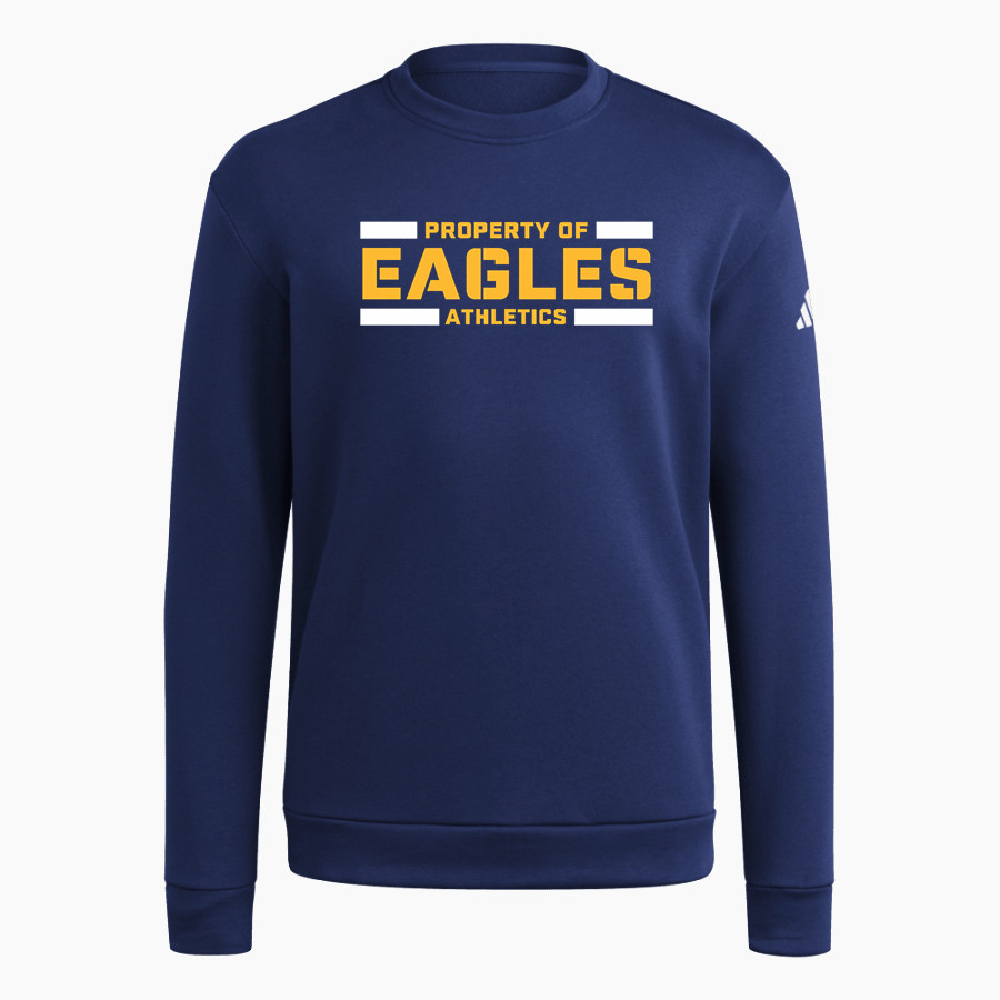 HUDSONVILLE HIGH SCHOOL EAGLES <span class="pdp-name-mascot">HUDSONVILLE EAGLES</span> adidas Men's Fleece Crew Sweatshirt