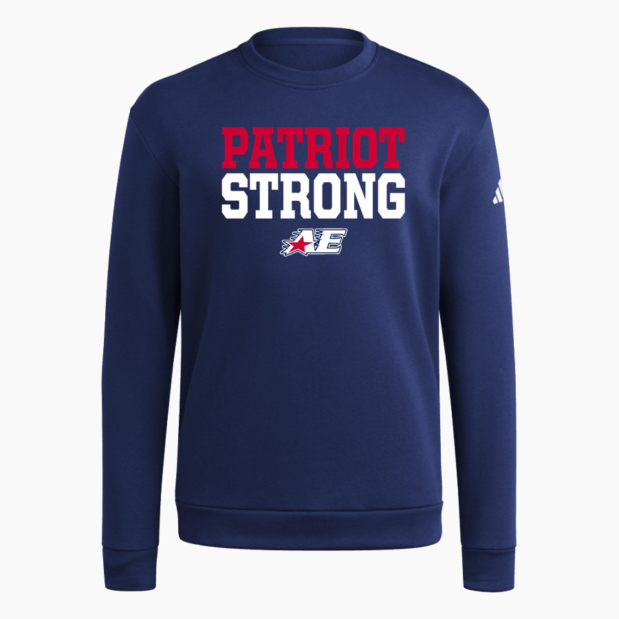 APPLETON EAST PATRIOTS <span class="pdp-name-mascot">EAST PATRIOTS</span> adidas Men's Fleece Crew Sweatshirt