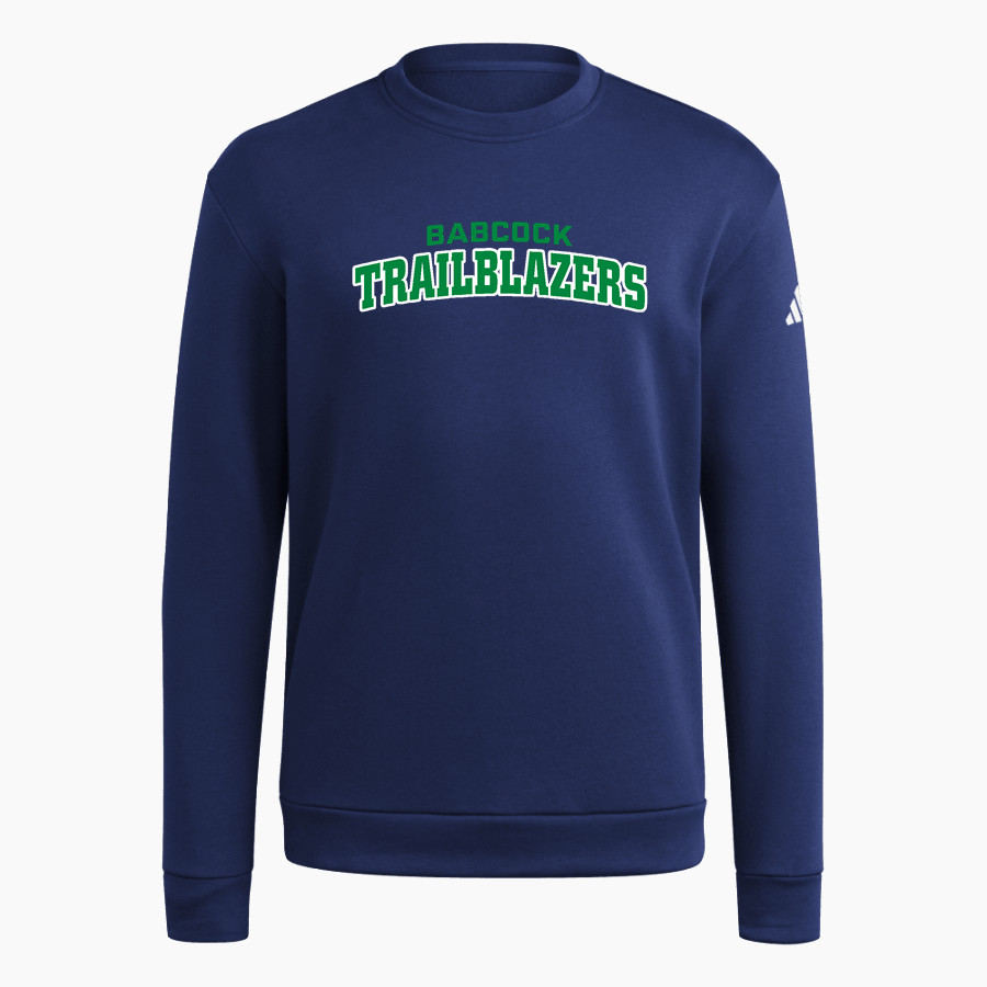 Babcock Trailblazers <span class="pdp-name-mascot">Babcock High School Trailblazers</span> adidas Men's Fleece Crew Sweatshirt