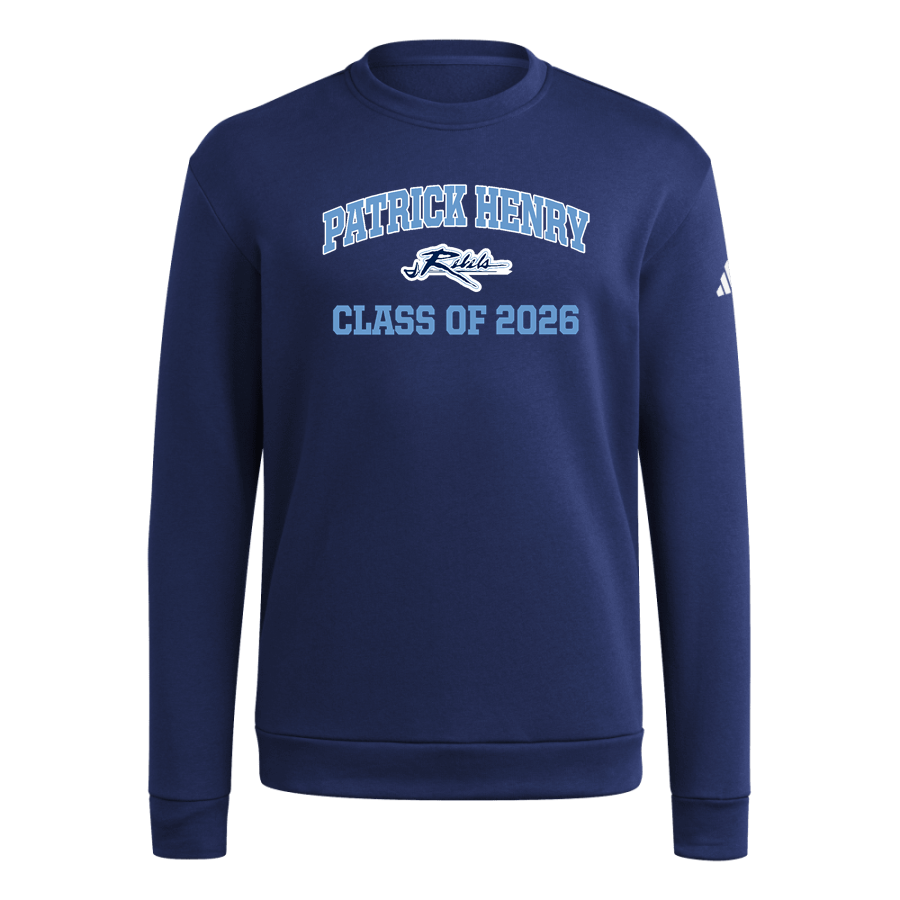 PATRICK HENRY HIGH SCHOOL REBELS <span class="pdp-name-mascot">PATRICK HENRY REBELS</span> adidas Men's Fleece Crew Sweatshirt