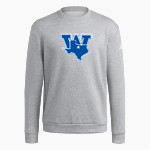 WINDTHORST HIGH SCHOOL TROJANS <span class="pdp-name-mascot">WINDTHORST TROJANS</span> adidas Men's Fleece Crew Sweatshirt Front Thumbnail