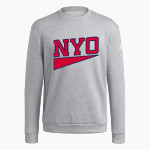 NYO NYO <span class="pdp-name-mascot">NYO</span> adidas Men's Fleece Crew Sweatshirt Front Thumbnail