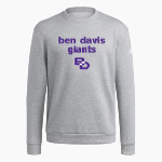 Ben Davis Giants adidas Men's Fleece Crew Sweatshirt Front Thumbnail