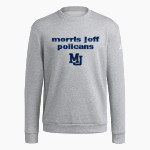 Morris Jeff Pelicans <span class="pdp-name-mascot">Morris Jeff Pelicans</span> adidas Men's Fleece Crew Sweatshirt Front Thumbnail