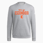 ESCONDIDO HIGH SCHOOL COUGARS <span class="pdp-name-mascot">ESCONDIDO COUGARS</span> adidas Men's Fleece Crew Sweatshirt Front Thumbnail