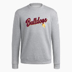 New Foundations Bulldogs adidas Men's Fleece Crew Sweatshirt Front Thumbnail