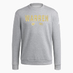 WARREN CENTRAL HIGH SCHOOL WARRIORS adidas Men's Fleece Crew Sweatshirt Front Thumbnail