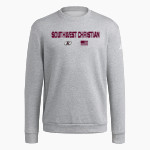 Southwest Christian Stars adidas Men's Fleece Crew Sweatshirt Front Thumbnail