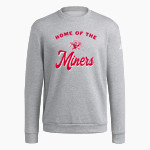 Red Top Miners <span class="pdp-name-mascot">Red Top MIners</span> adidas Men's Fleece Crew Sweatshirt Front Thumbnail