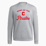 COFFEEVILLE HIGH SCHOOL PIRATES adidas Men's Fleece Crew Sweatshirt Front Thumbnail