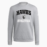 CISTERCIAN PREPARATORY SCHOOL HAWKS adidas Men's Fleece Crew Sweatshirt Front Thumbnail