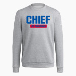 Nonnewaug Chiefs adidas Men's Fleece Crew Sweatshirt Front Thumbnail