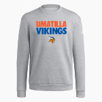 UMATILLA HIGH SCHOOL VIKINGS <span class="pdp-name-mascot">UMATILLA VIKINGS</span> adidas Men's Fleece Crew Sweatshirt Front Thumbnail