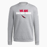 Browns River Falcons adidas Men's Fleece Crew Sweatshirt Front Thumbnail