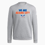 Adams City Middle School <span class="pdp-name-mascot">Adams City</span> adidas Men's Fleece Crew Sweatshirt Front Thumbnail