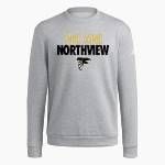 Northview Falcons <span class="pdp-name-mascot">Northview Middle School Falcons</span> adidas Men's Fleece Crew Sweatshirt Front Thumbnail