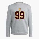 YUBA CITY HIGH SCHOOL HONKERS adidas Men's Fleece Crew Sweatshirt Front Thumbnail