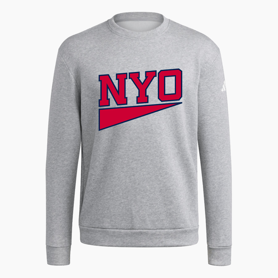 NYO NYO <span class="pdp-name-mascot">NYO</span> adidas Men's Fleece Crew Sweatshirt
