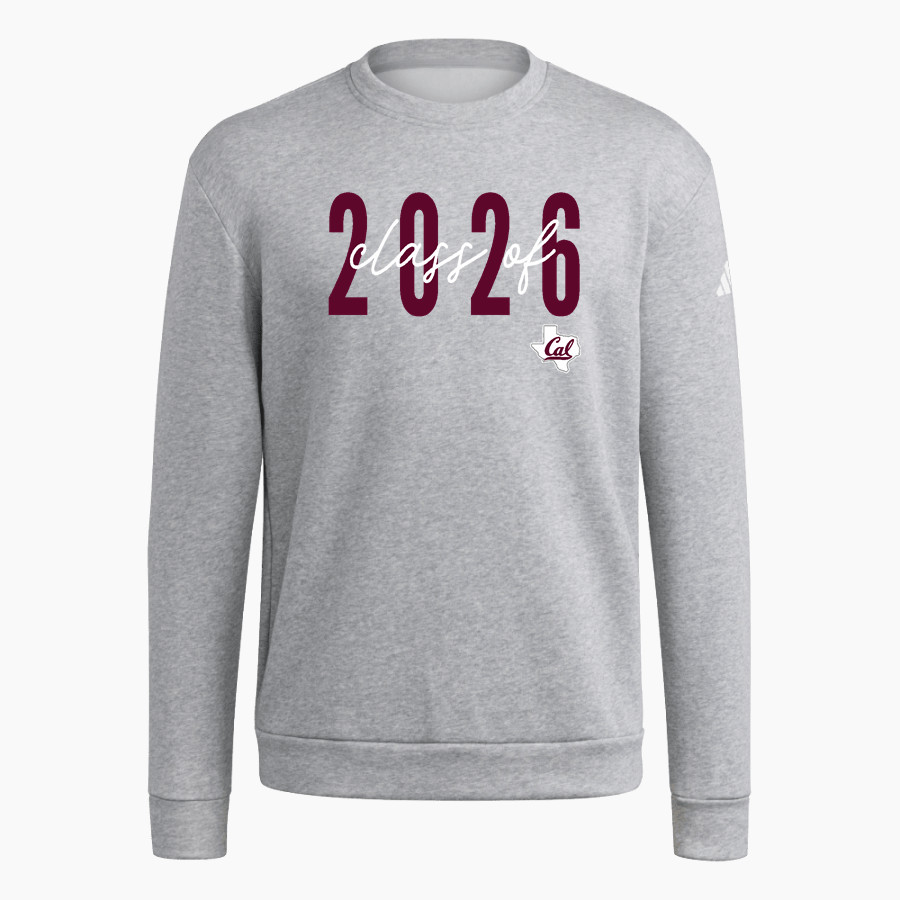 CALALLEN HIGH SCHOOL WILDCATS <span class="pdp-name-mascot">CALALLEN WILDCATS</span> adidas Men's Fleece Crew Sweatshirt