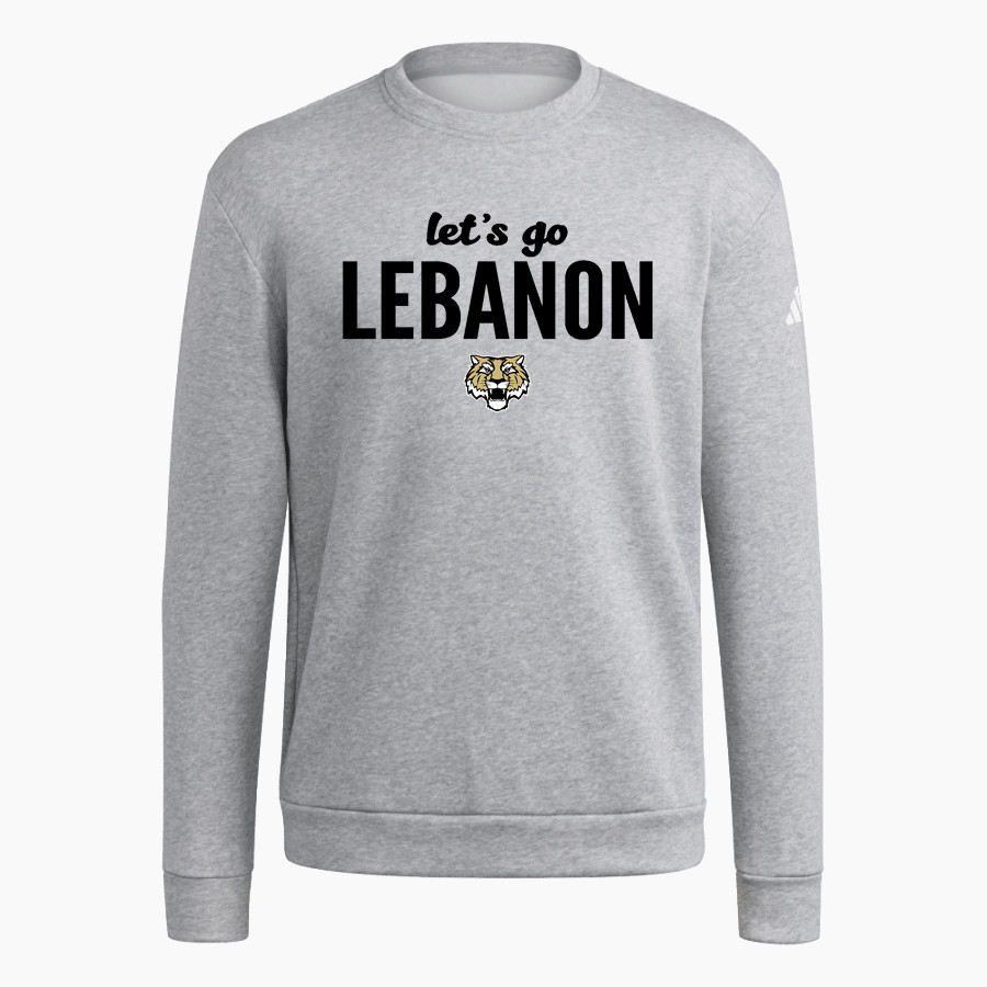Lebanon Tigers <span class="pdp-name-mascot">Lebanon Tigers</span> adidas Men's Fleece Crew Sweatshirt