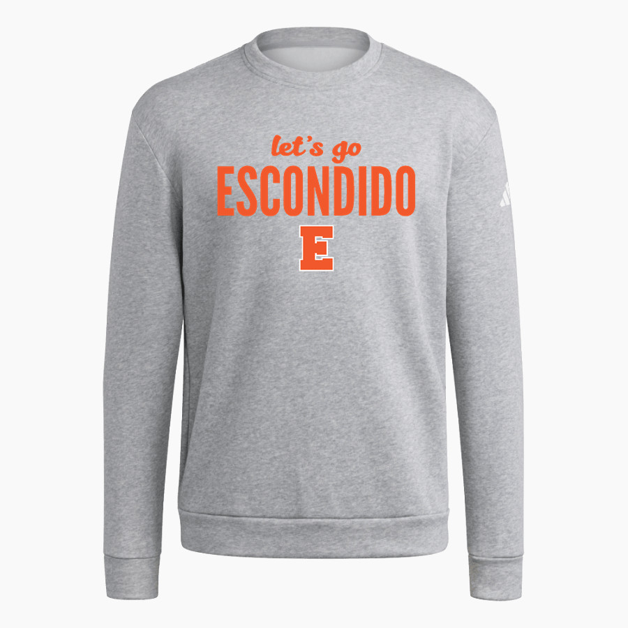 ESCONDIDO HIGH SCHOOL COUGARS <span class="pdp-name-mascot">ESCONDIDO COUGARS</span> adidas Men's Fleece Crew Sweatshirt