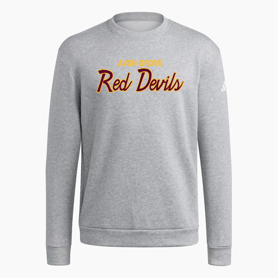 Avon Grove Red Devils <span class="pdp-name-mascot">Avon Grove Red Devils</span> adidas Men's Fleece Crew Sweatshirt