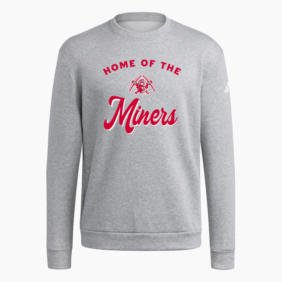 Red Top Miners <span class="pdp-name-mascot">Red Top MIners</span> adidas Men's Fleece Crew Sweatshirt