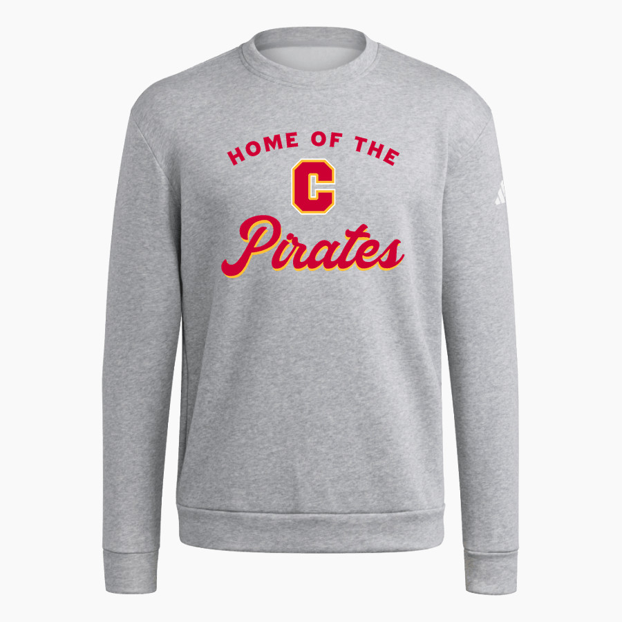 COFFEEVILLE HIGH SCHOOL PIRATES adidas Men's Fleece Crew Sweatshirt