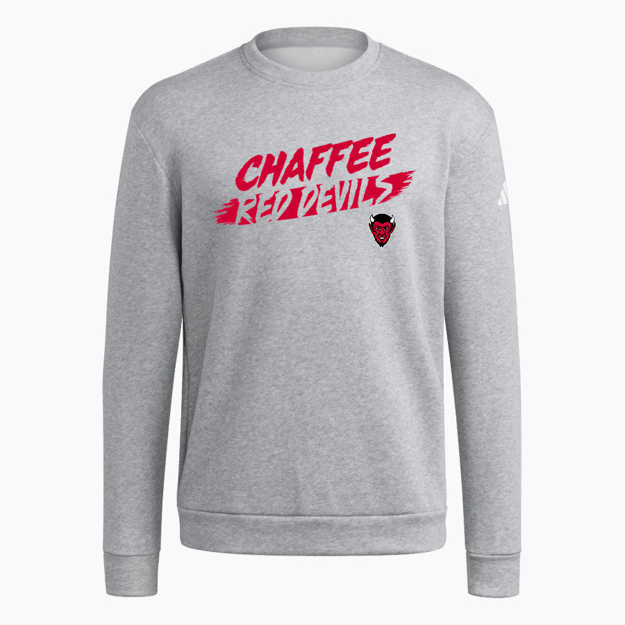 Chaffee Red Devils <span class="pdp-name-mascot">Chaffee Schools Red Devils</span> adidas Men's Fleece Crew Sweatshirt