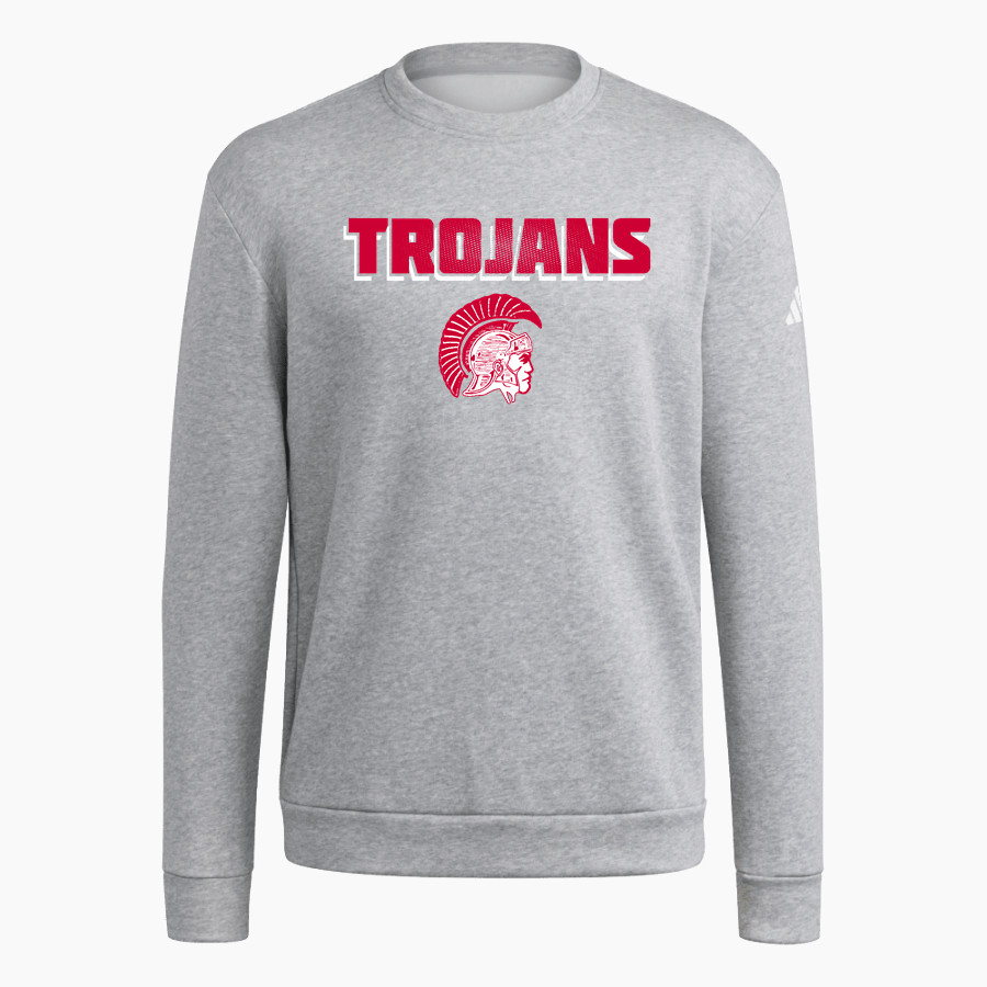 Carrollton Trojans <span class="pdp-name-mascot">Carrollton Trojans</span> adidas Men's Fleece Crew Sweatshirt