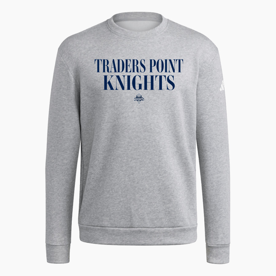 Traders Point Knights <span class="pdp-name-mascot">Traders Point KnightS</span> adidas Men's Fleece Crew Sweatshirt