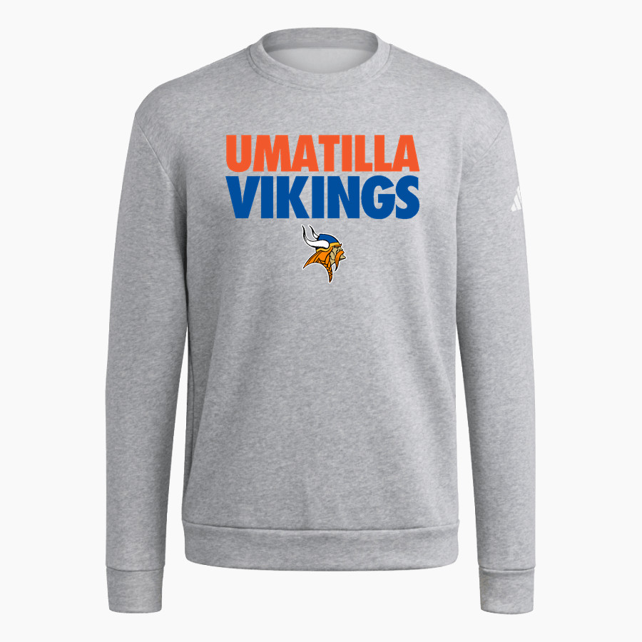 UMATILLA HIGH SCHOOL VIKINGS <span class="pdp-name-mascot">UMATILLA VIKINGS</span> adidas Men's Fleece Crew Sweatshirt