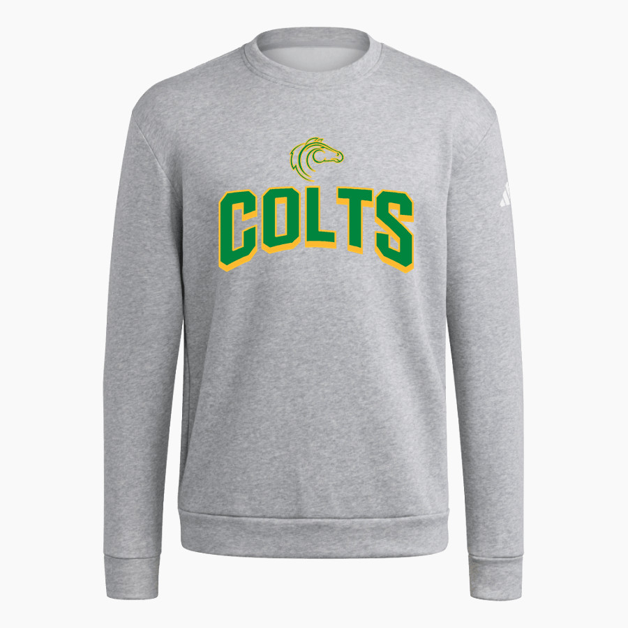 COLSTRIP HIGH SCHOOL COLTS <span class="pdp-name-mascot">COLSTRIP COLTS/FILLIES</span> adidas Men's Fleece Crew Sweatshirt